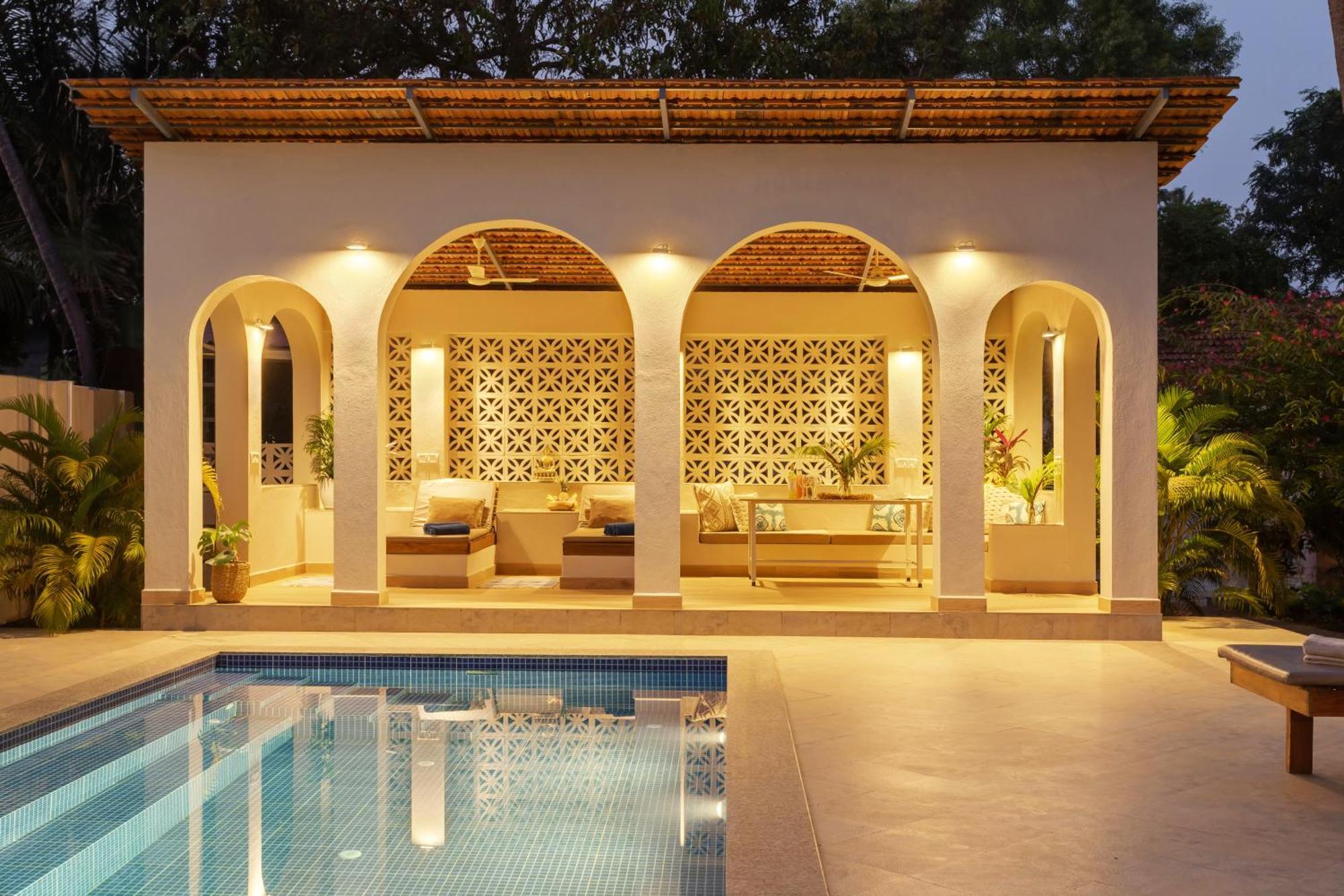 Villa Artjuna With Private Pool Near Calangute Saligao Luaran gambar