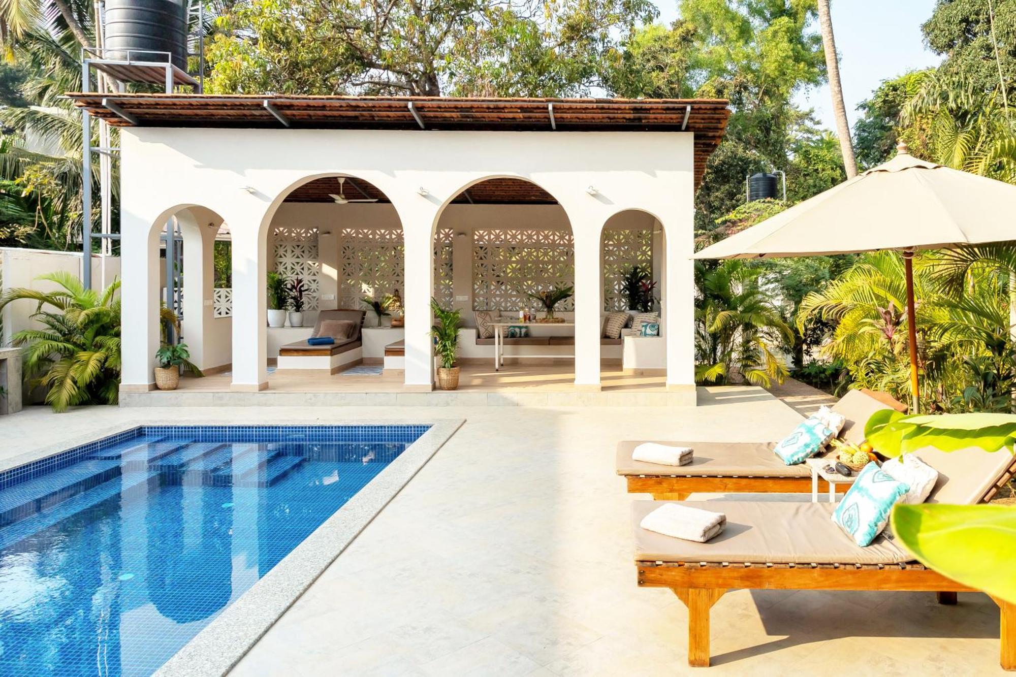 Villa Artjuna With Private Pool Near Calangute Saligao Luaran gambar